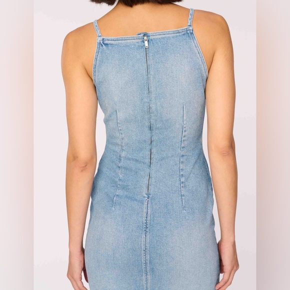 DL1961 Esme Denim Midi Apron Dress - Picture 8 of 16